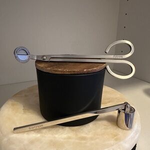 diptyque Silver Candle Snuffer and Wick Trimmer